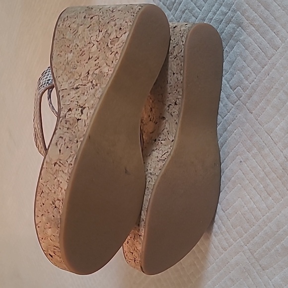 K Jacques Wedge Sandals in python print, Size EU 40, US 9.5 - Picture 6 of 8